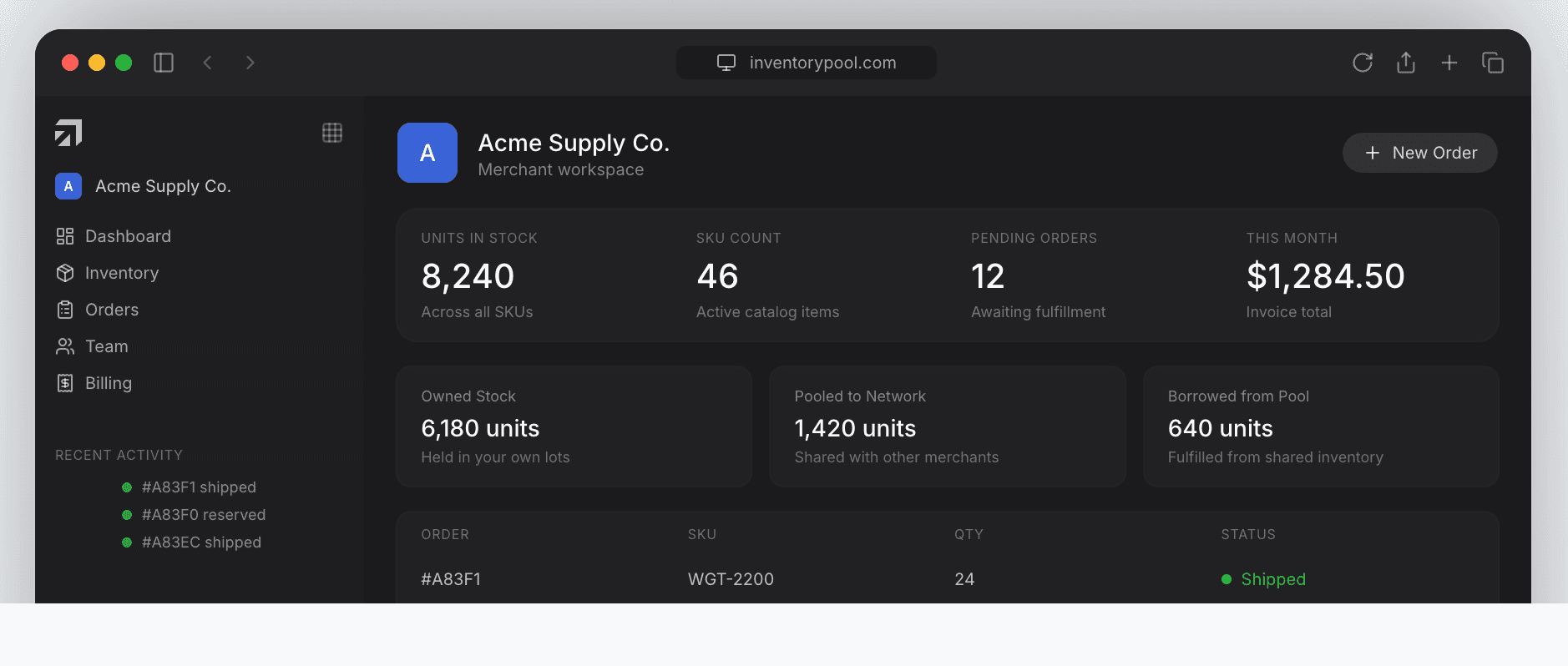 inventorypool screenshot