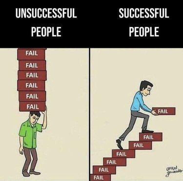 failure as stepping stone